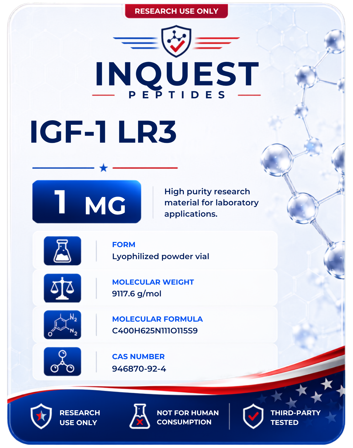 IGF-1 LR3 1MG